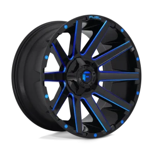 Fuel – D644 CONTRA – Black – 18″x9″ 1mm – Summer Wheels – D64418909850